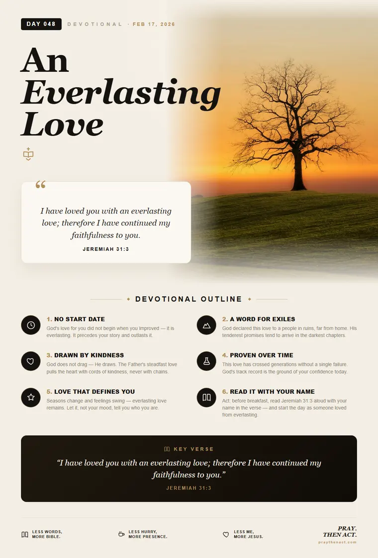 Day 048 — An Everlasting Love