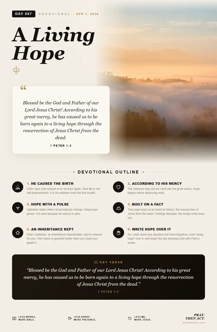 Day 097 — A Living Hope