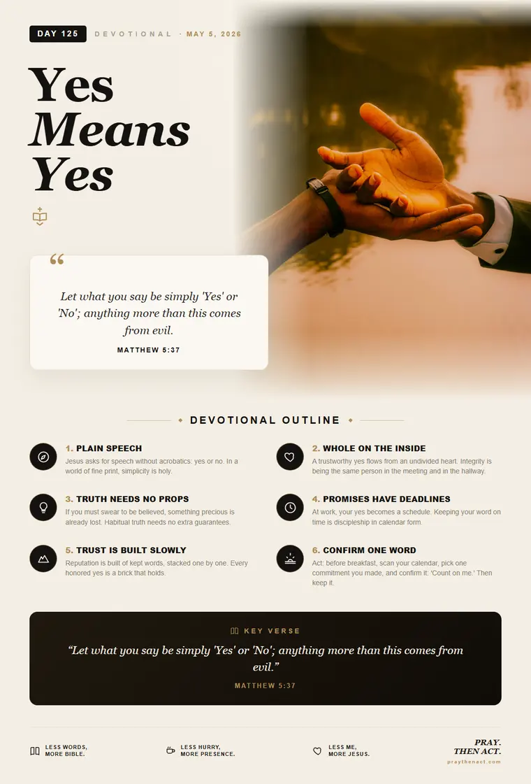 Day 125 — Yes Means Yes