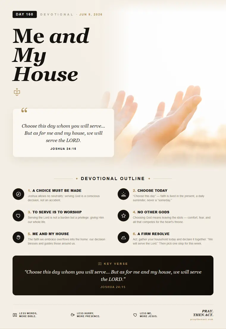 Day 160 — Me and My House