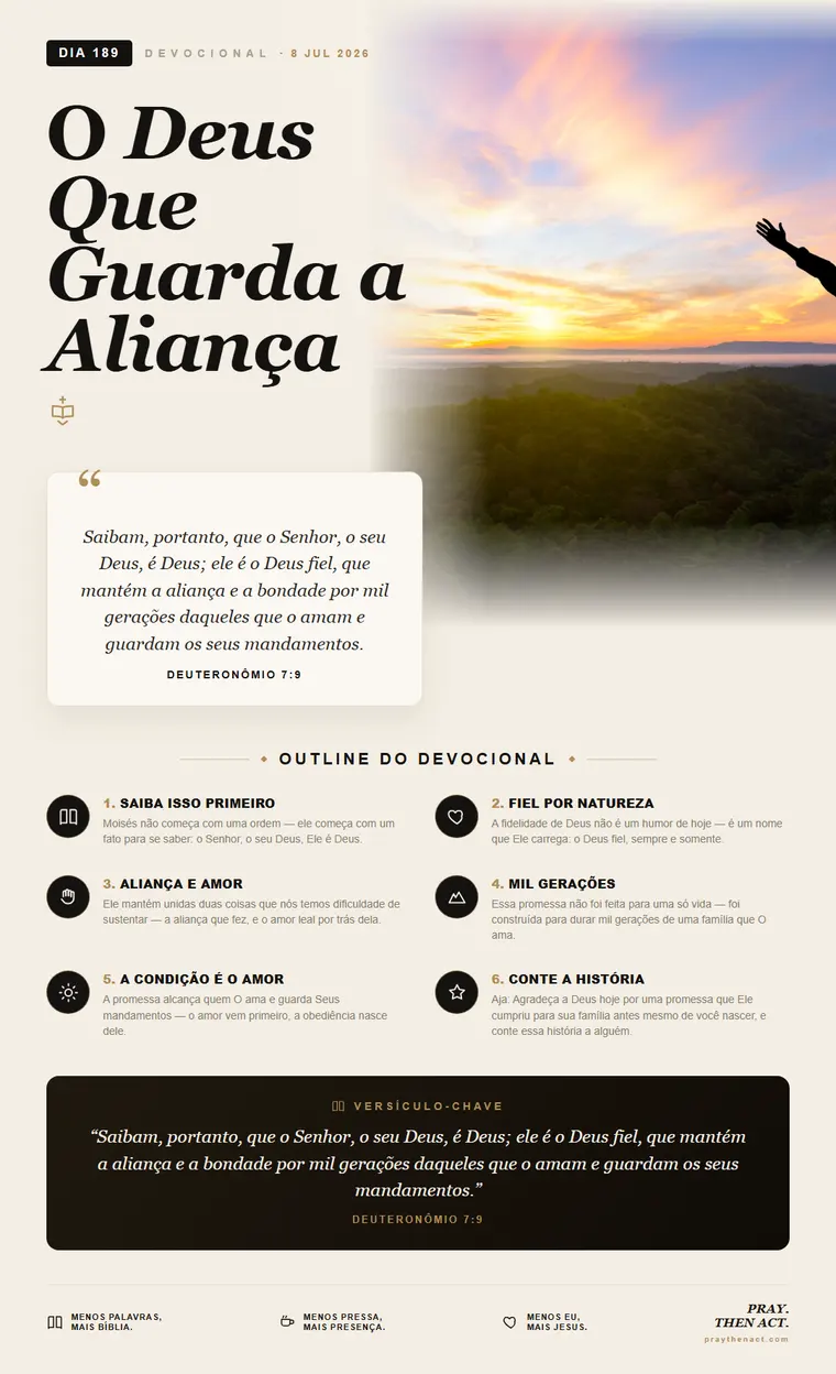 Dia 189 — Venham e Ajoelhem