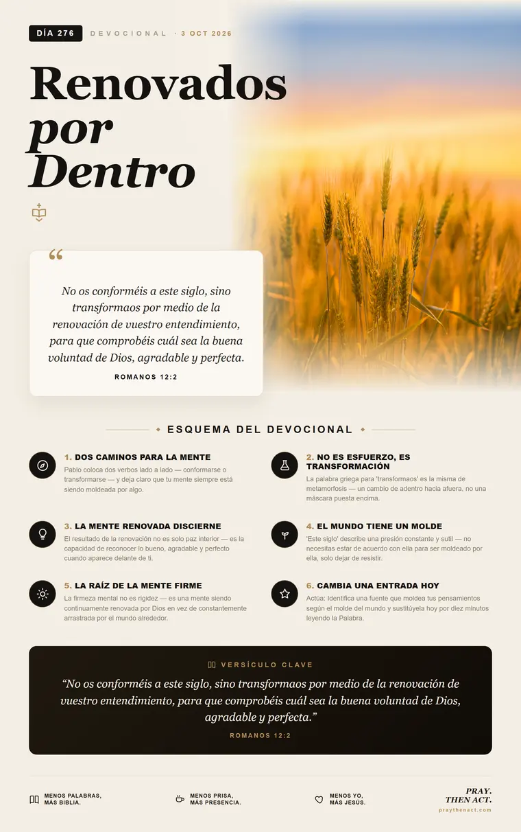 Día 276 — Derramado Sobre Todos