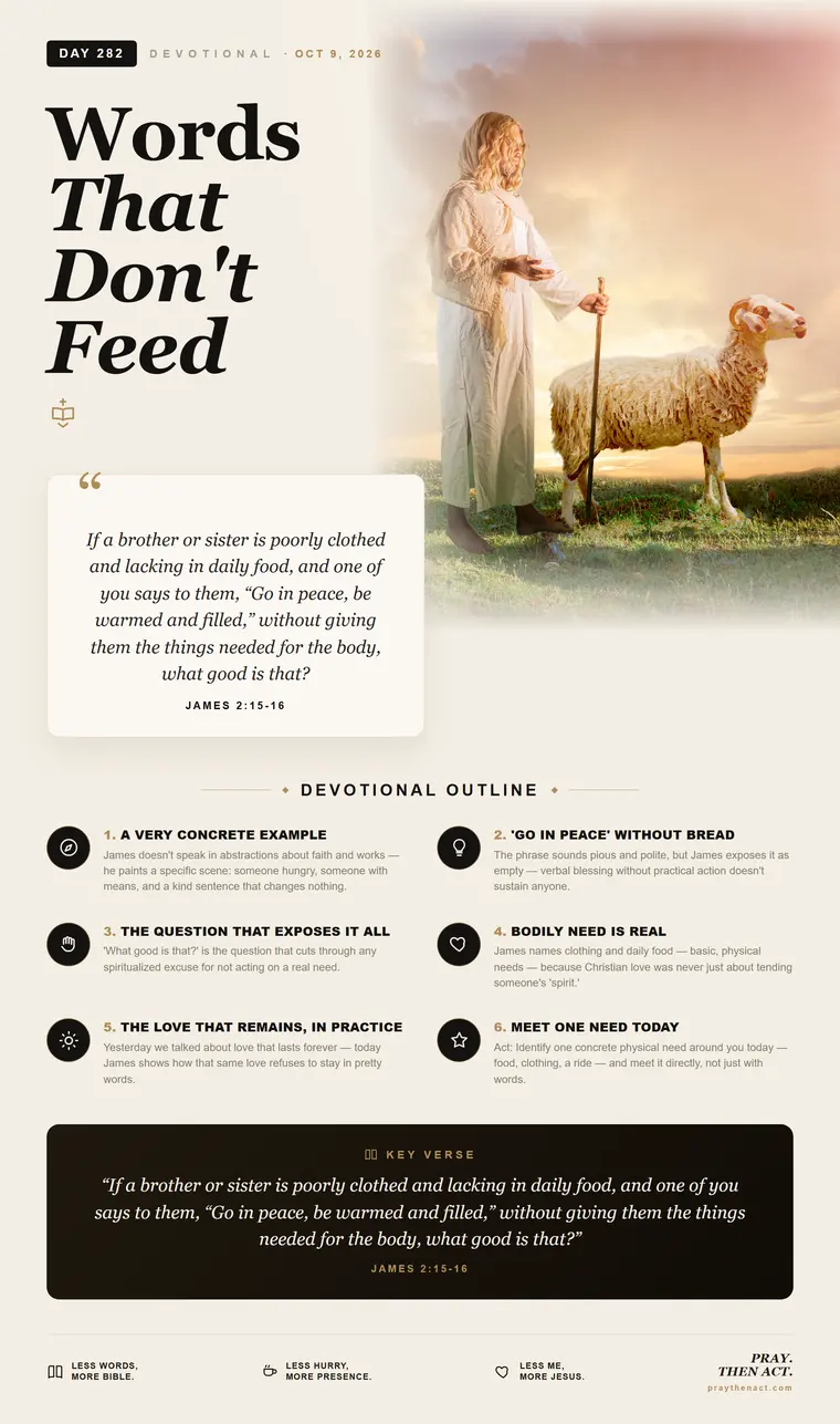 DAY 282 — What Is Good