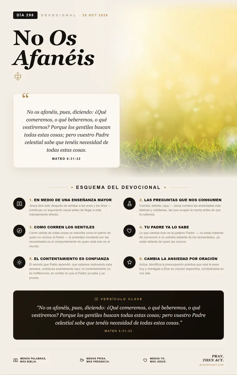 Día 298 — La Cena del Señor