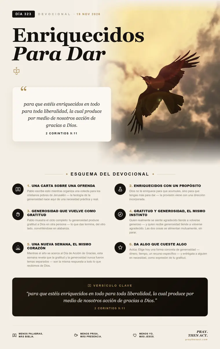 Día 323 — ¿Por Qué Te Detienes?