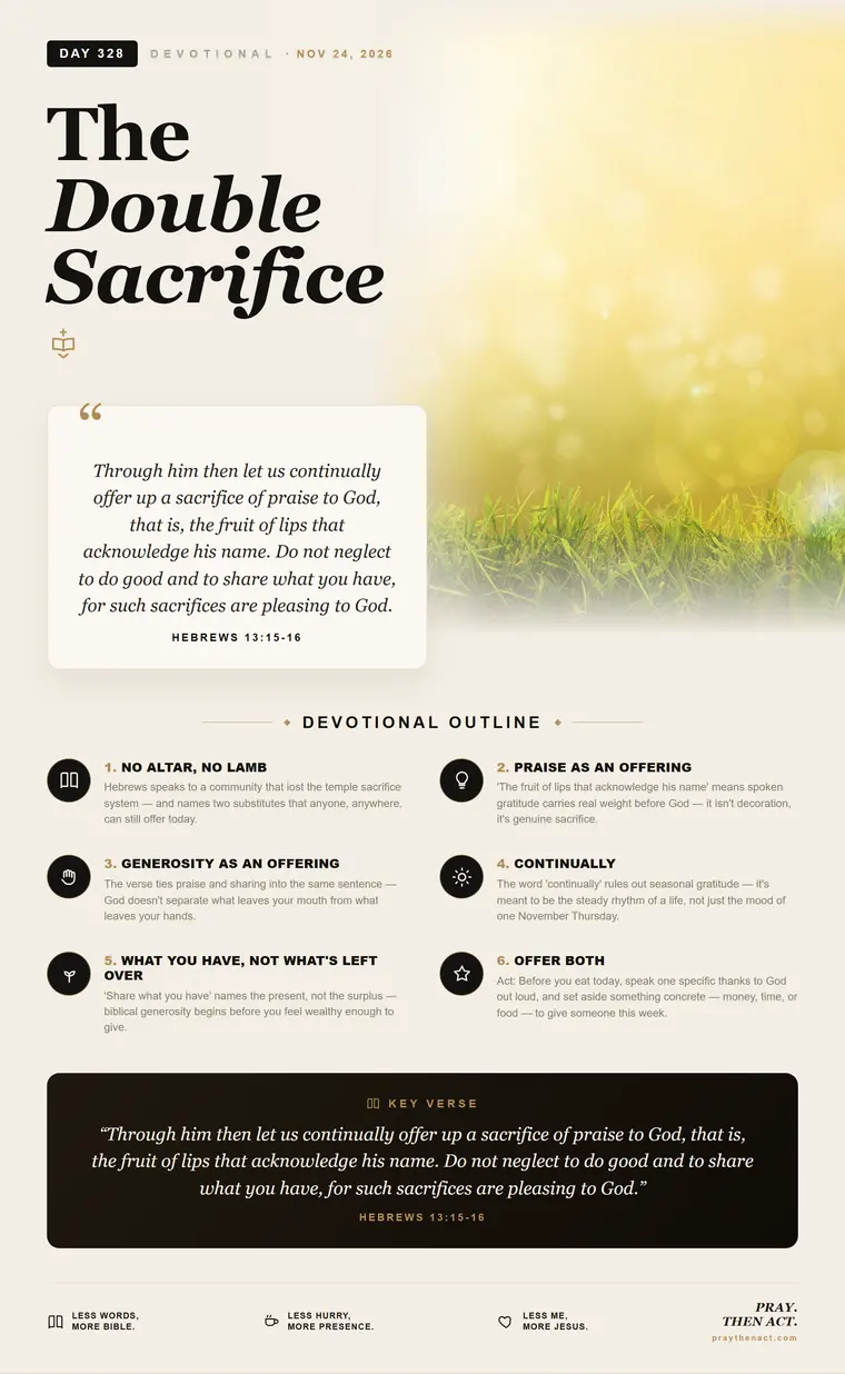 Day 328 — Do Not Be Conformed