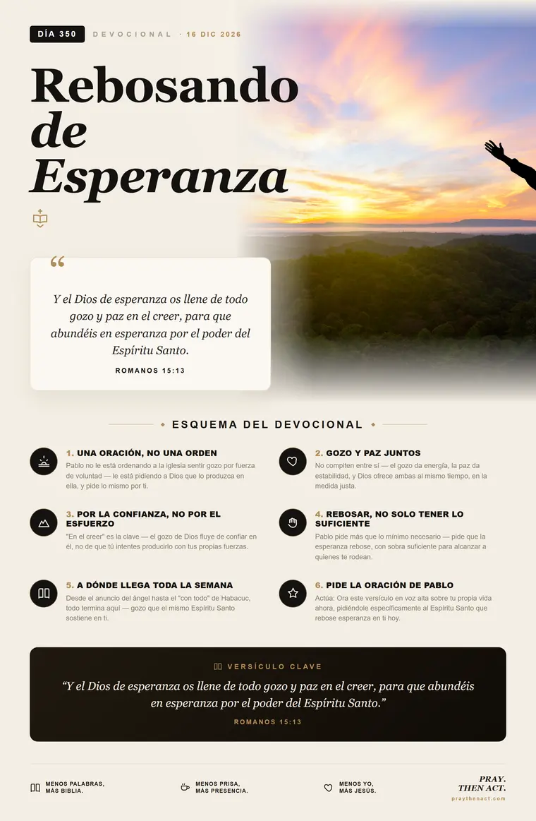 Día 350 — Viva y Eficaz